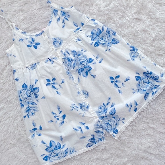 Victoria's Secret Blue Floral Dress - Picture 10 of 13